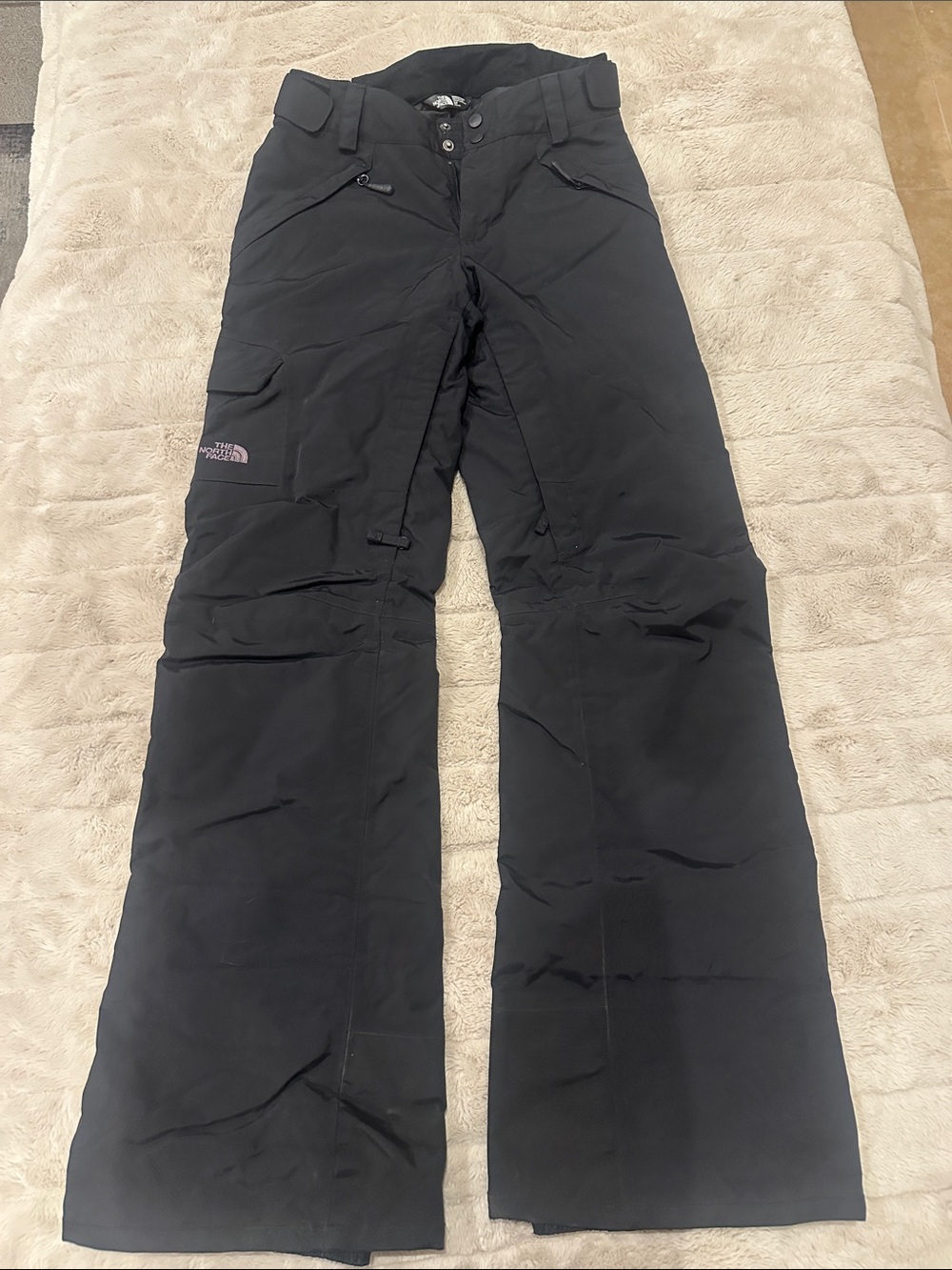 The North Face Women’s Black Wide-Leg Snow Pants